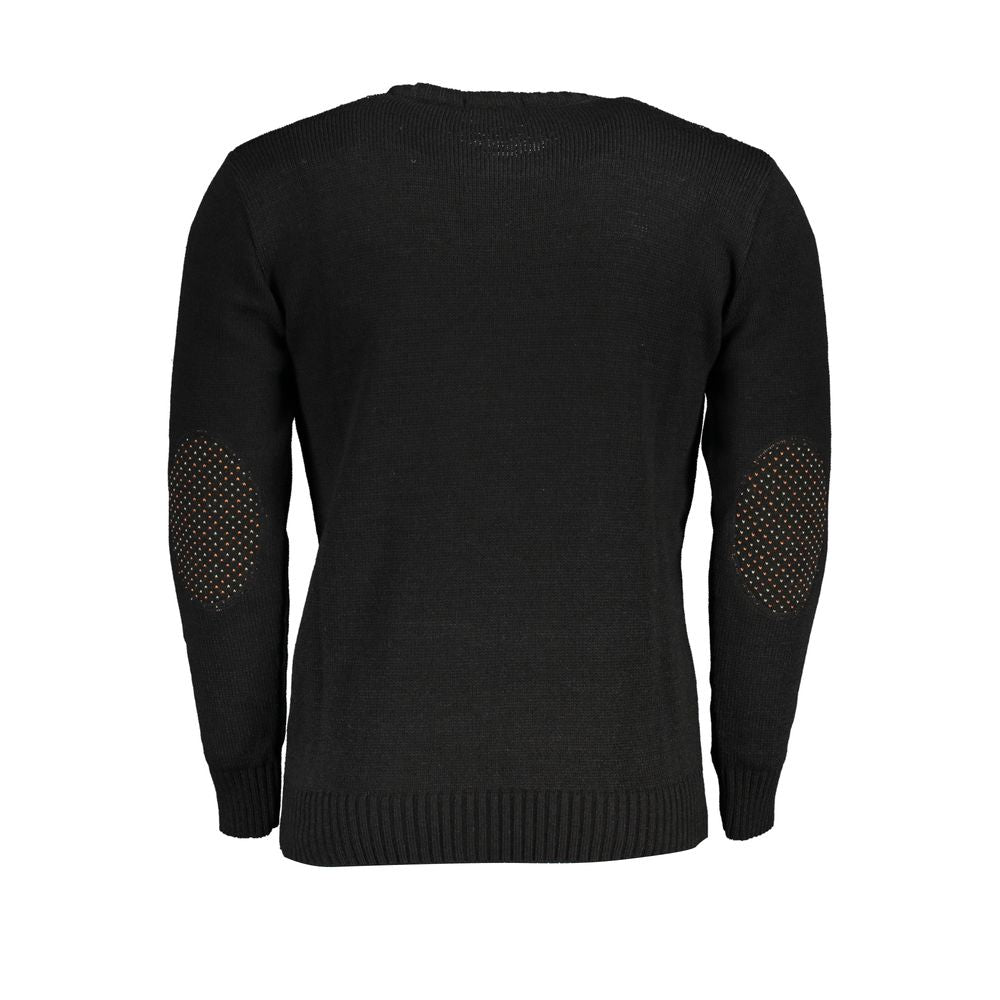 Black Fabric Sweatshirt