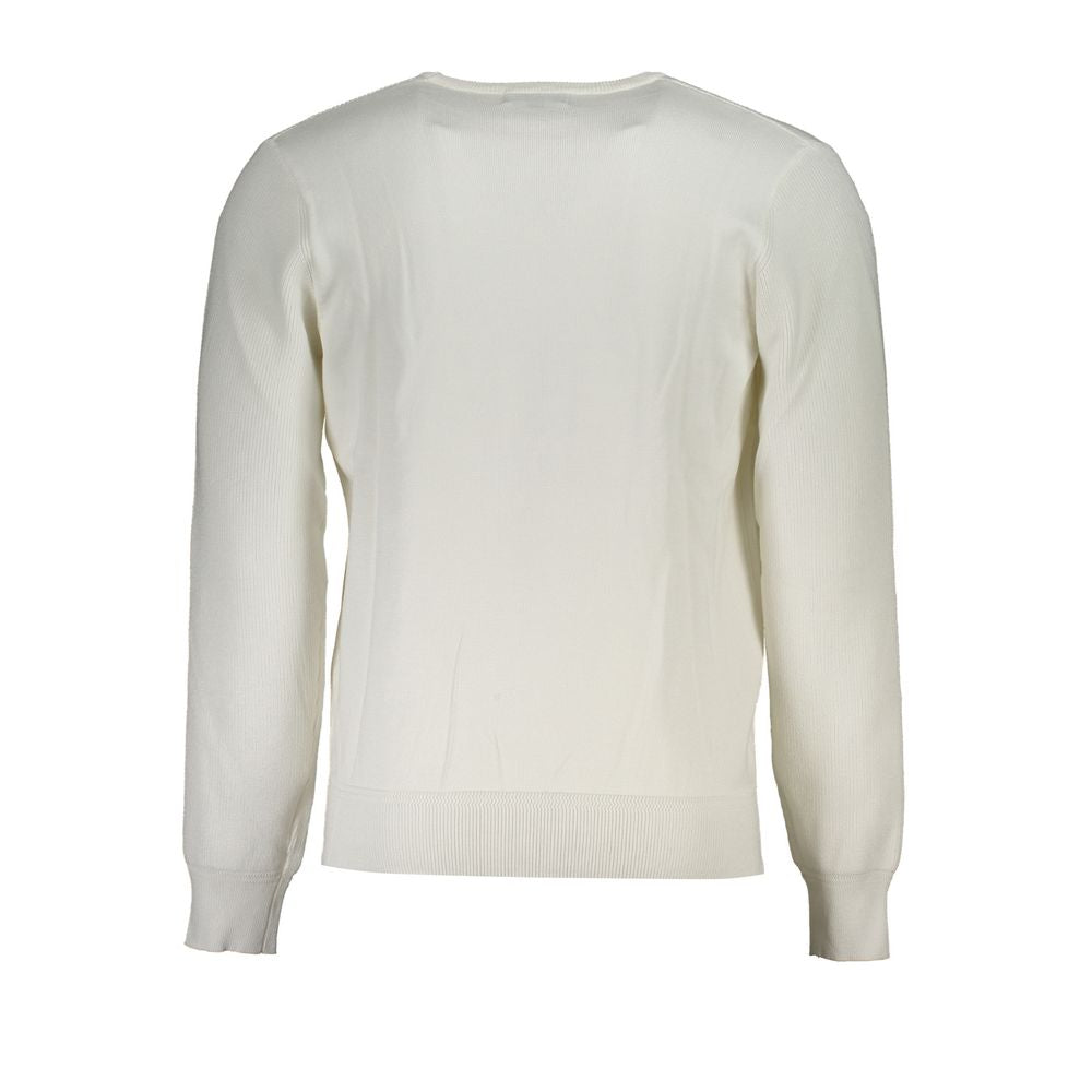 White Nylon Sweater