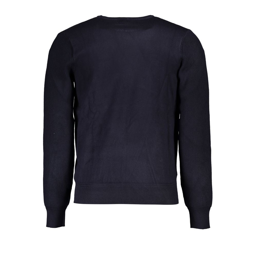 Blue Nylon Sweatshirt