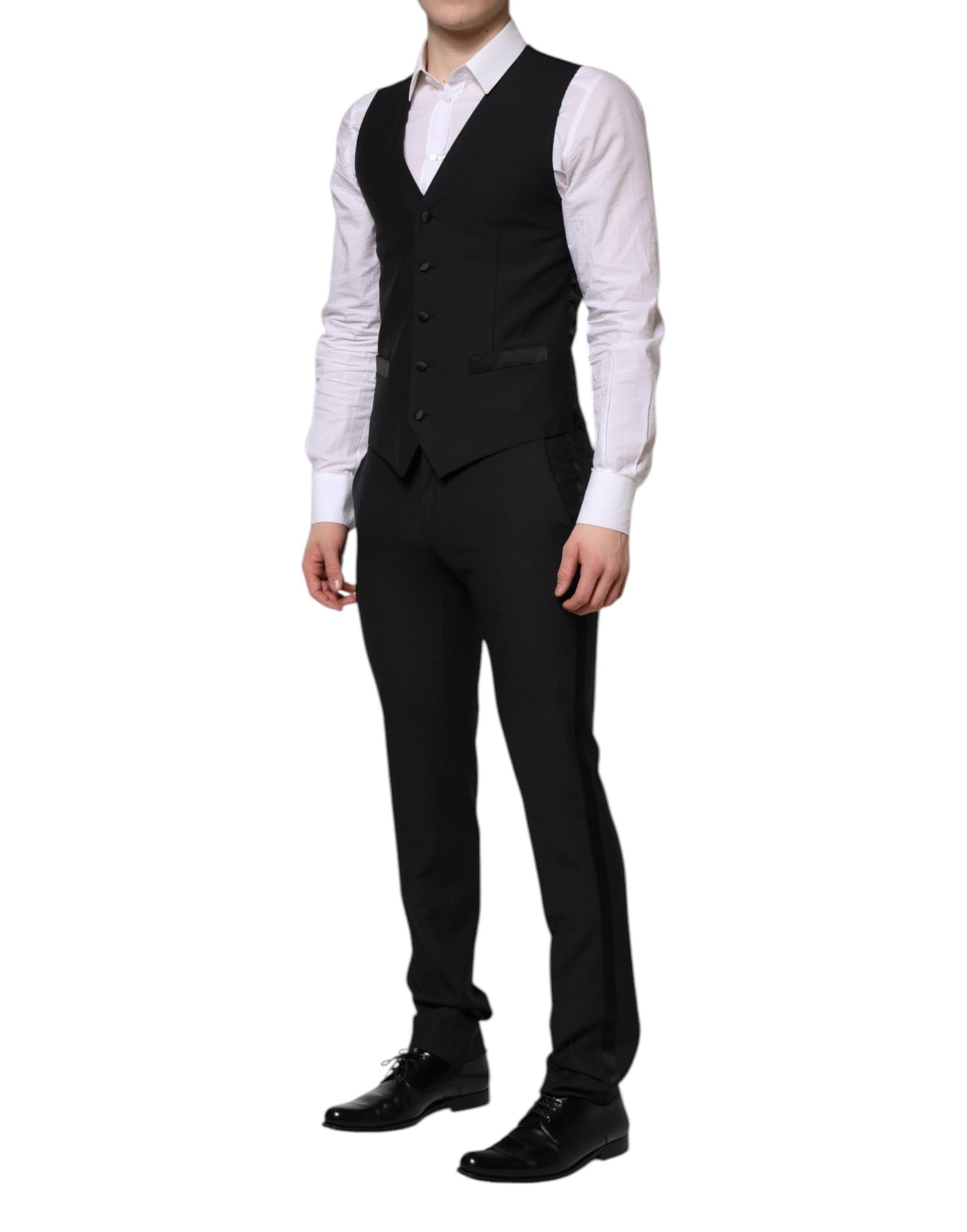 Dark Blue MARTINI 2 Buttons 3 Piece Suit