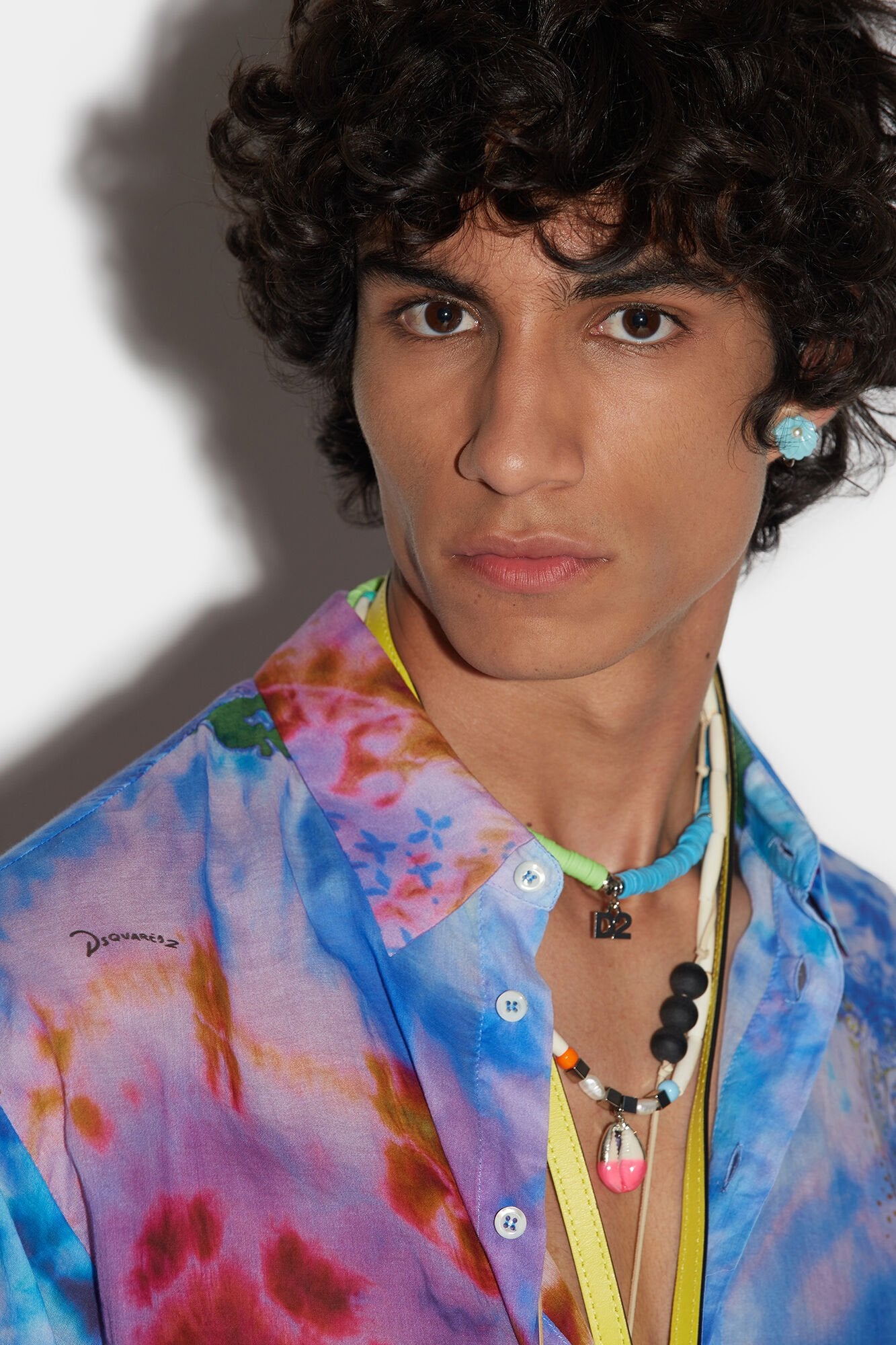 Multicolor Fibres Pattern Shirt