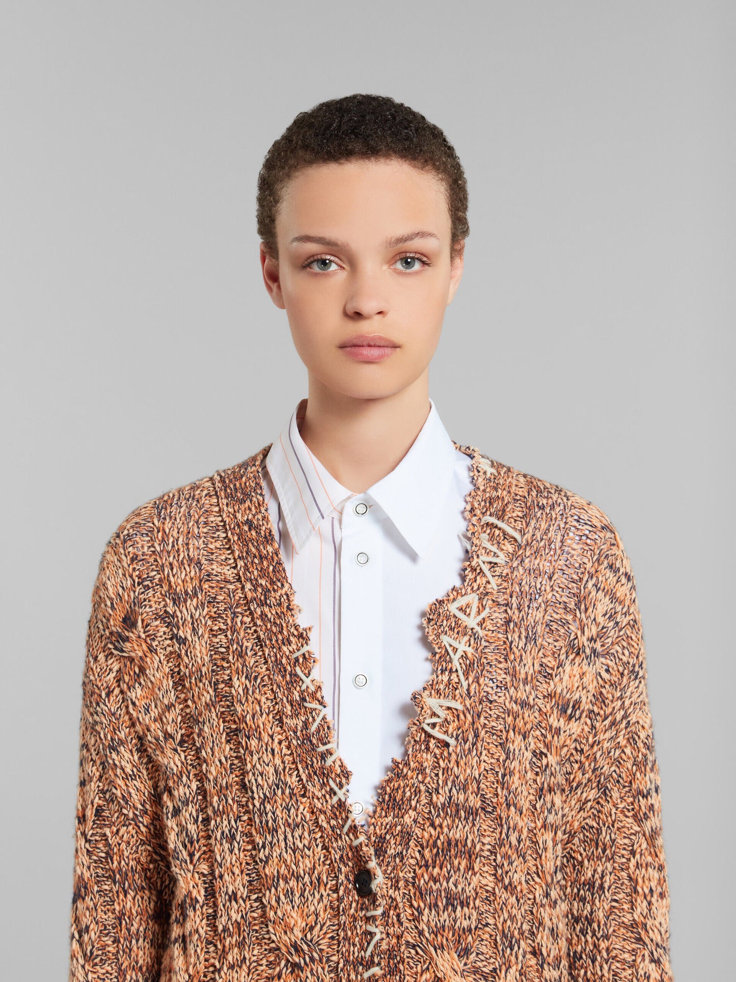 Orange Fibres Cardigan