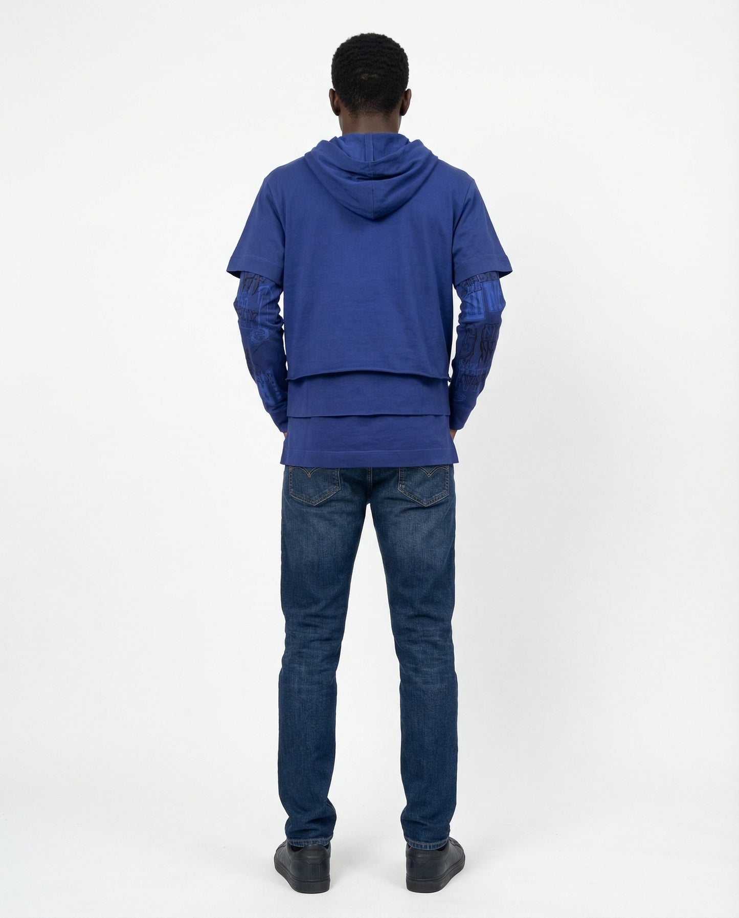 Blue Cotton T-Shirt