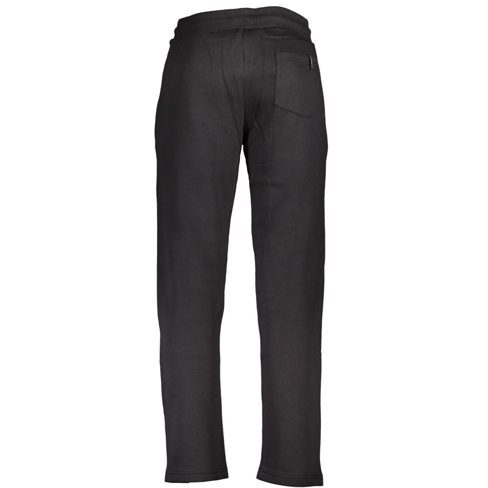 Black Cotton Men's Sweatpant