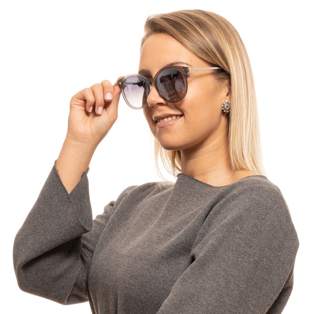 Gray Metal & Plastic Sunglasses