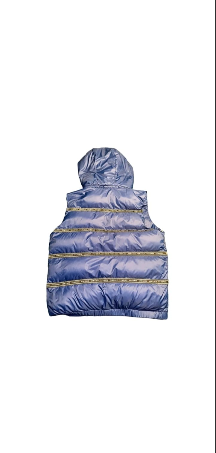 Blue Polyester Vest