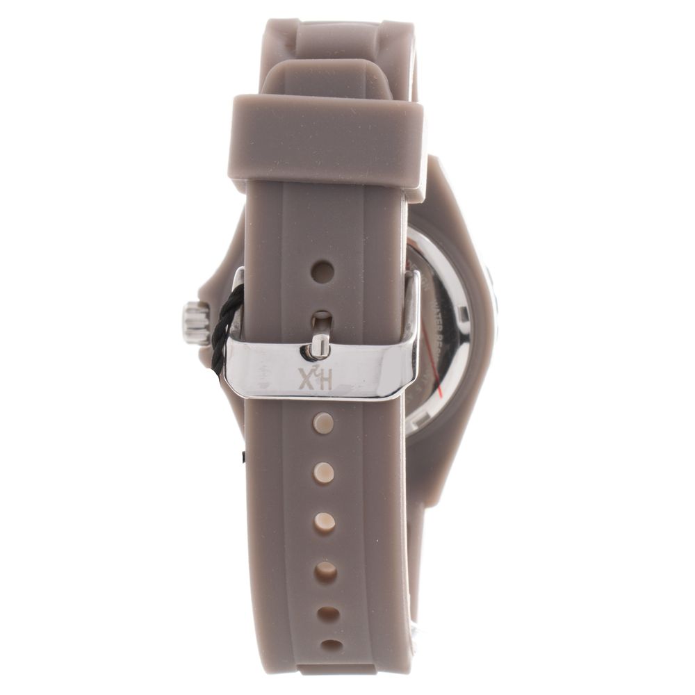 Brown Rubber Sport Watch