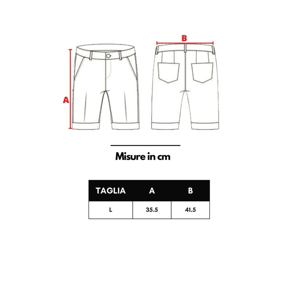Orange Polyamide Swim Short