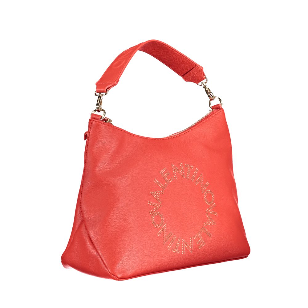 Rosso Poliuretano Women Handbag
