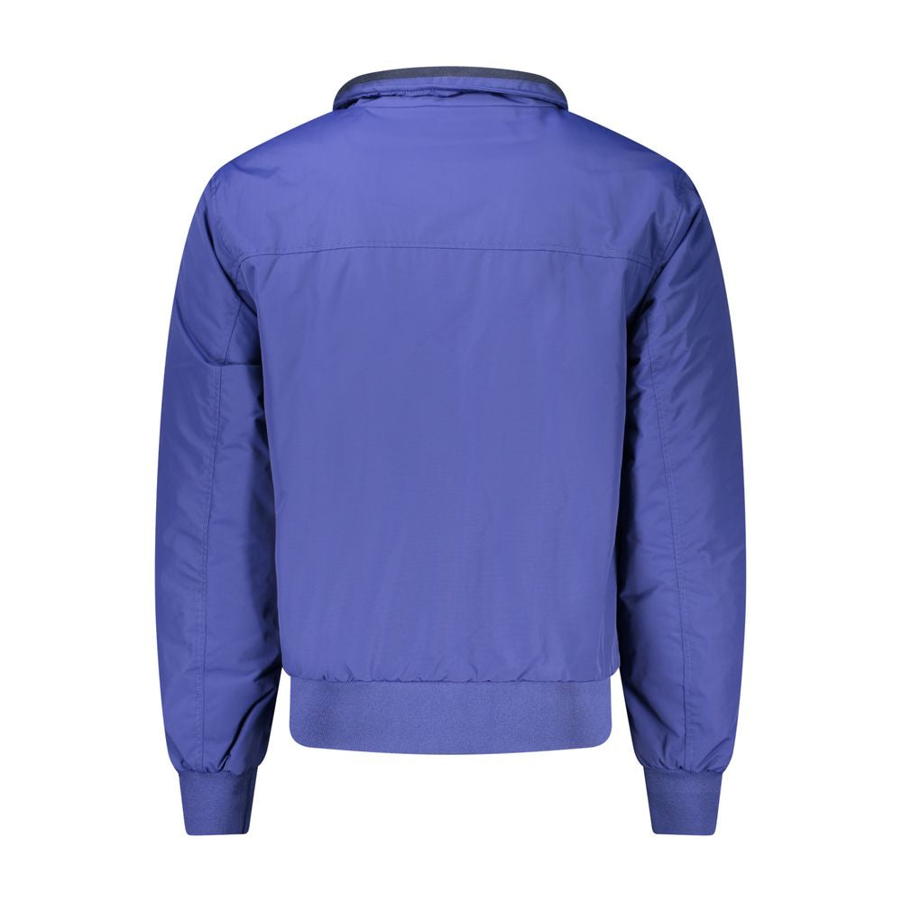 Blue Cotton Men's Sweater