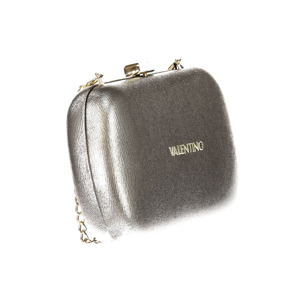Argento Poliuretano Women Handbag