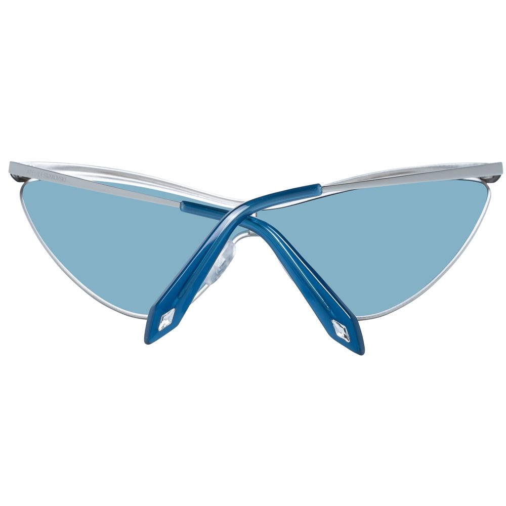 Gray Metal Sunglasses