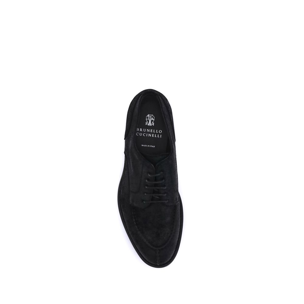 Black Calf Leather Bos Taurus Oxfords And Derbies