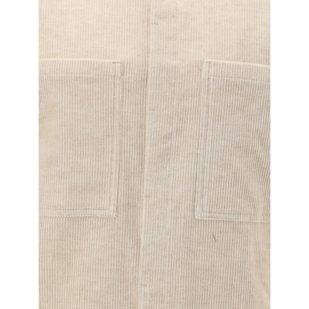 Beige Cotton Shirt