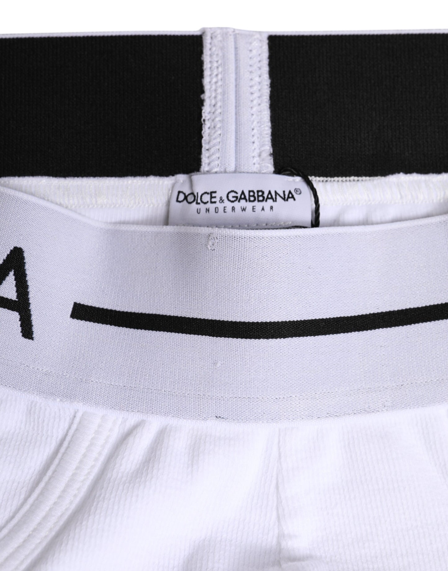 White Cotton Stretch Regular Brief Underwear