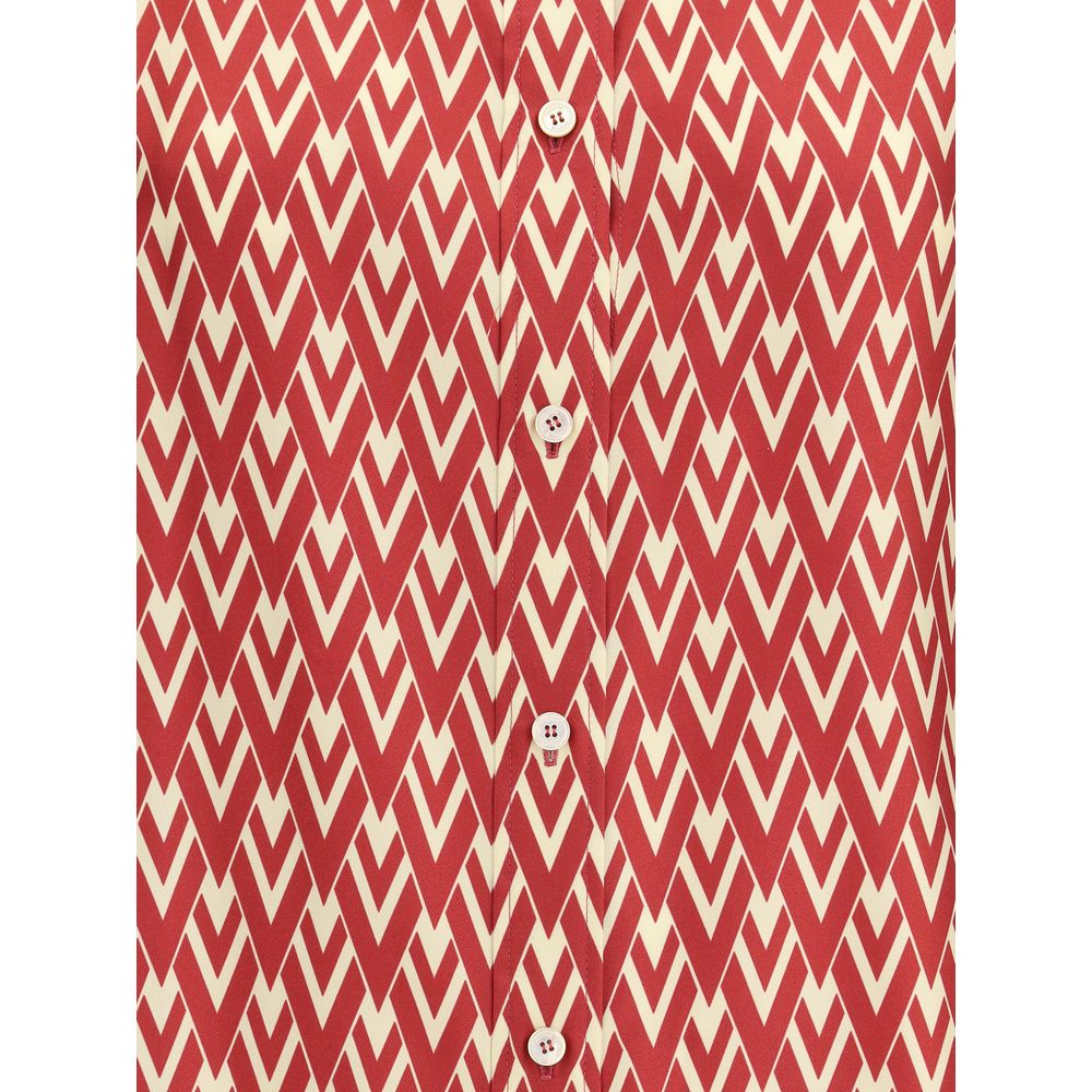 Multicolor Silk Pattern Shirt