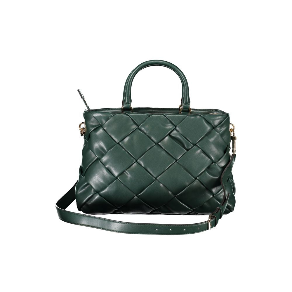 Verde Poliuretano Women Backpack