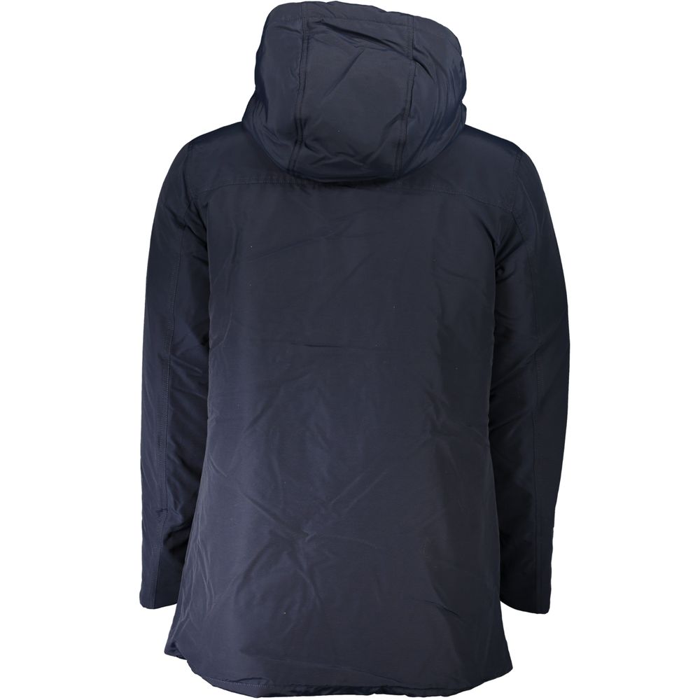 Blue Cotton Men's Jacket