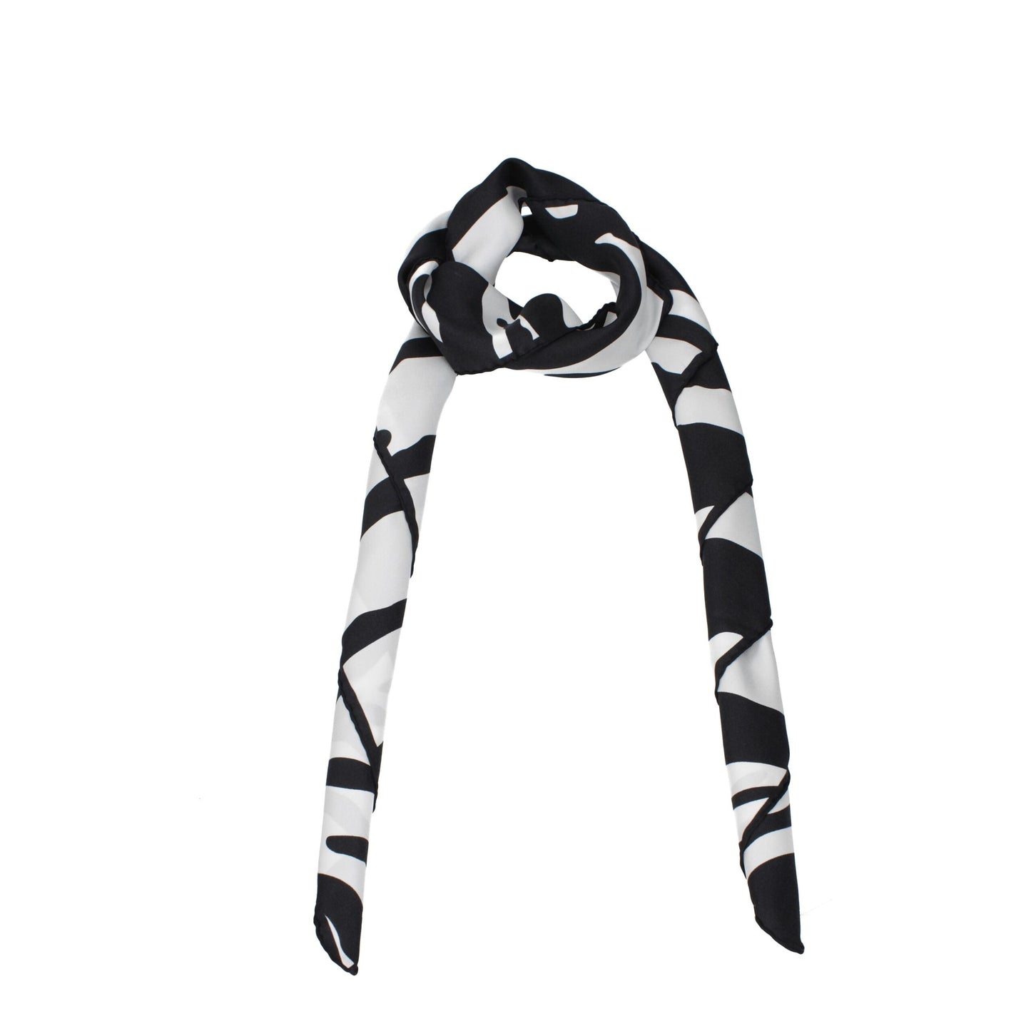 Black Silk Foulard