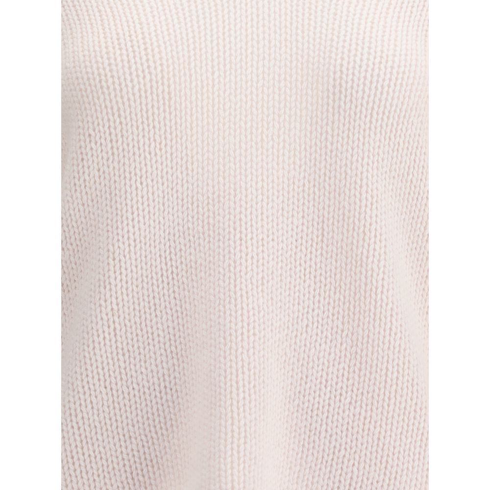 White Wool Sweatshirt