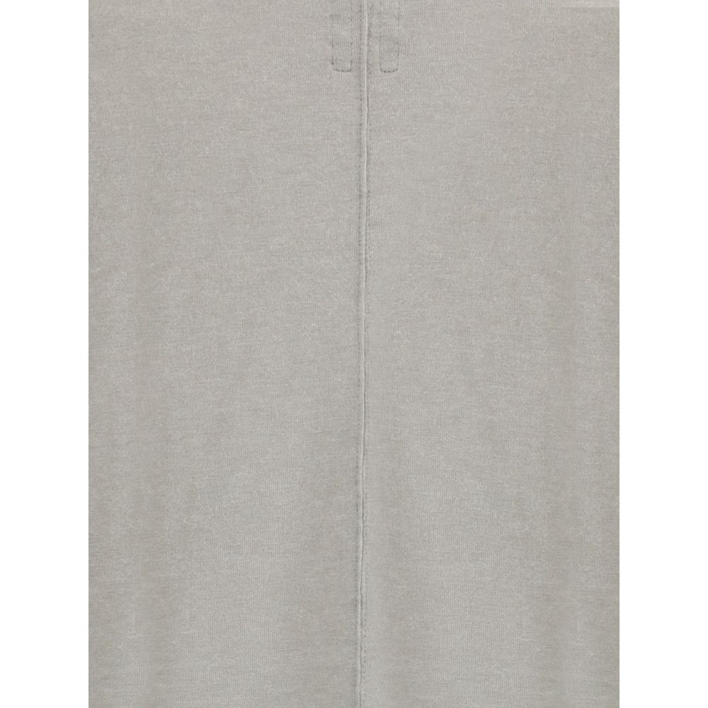 Gray Polyamide T-Shirt