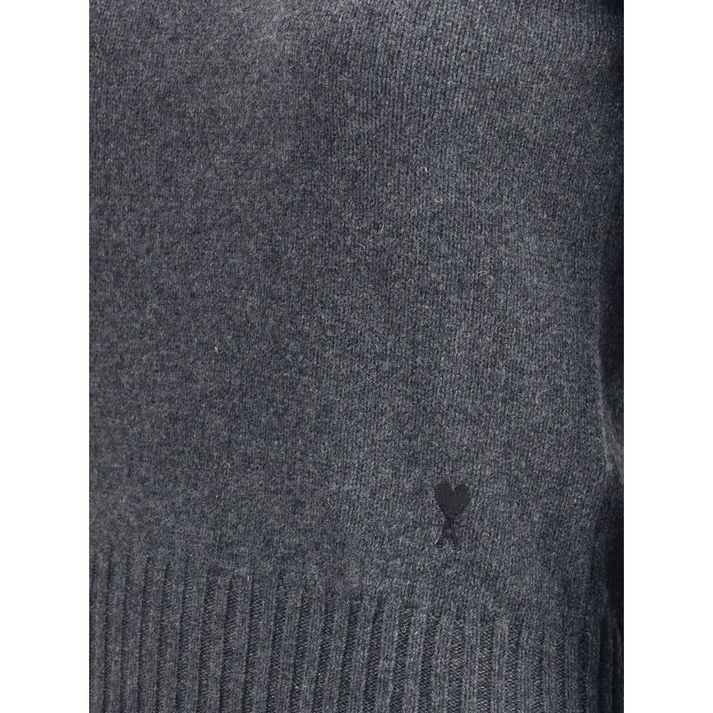 Gray Cashmere Sweater