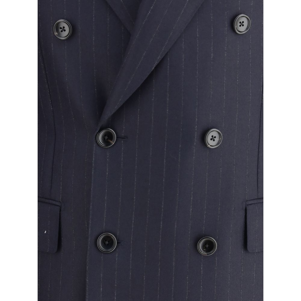 Blue Wool Blazer