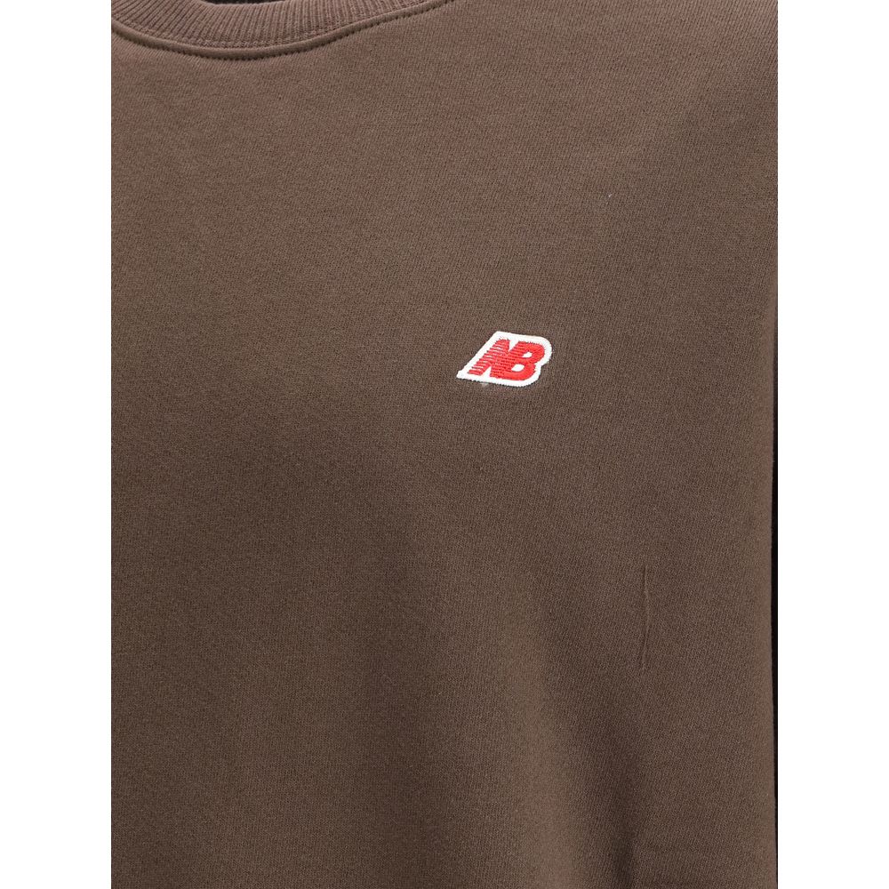 Brown Cotton Sweatshirt