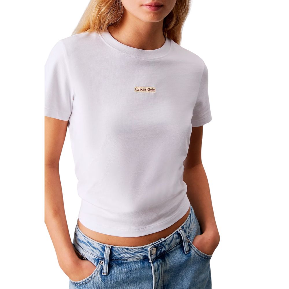 White Recycled Cotton Sportswear