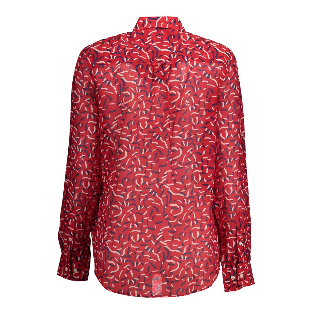 Rosso Cotton Women Shirt