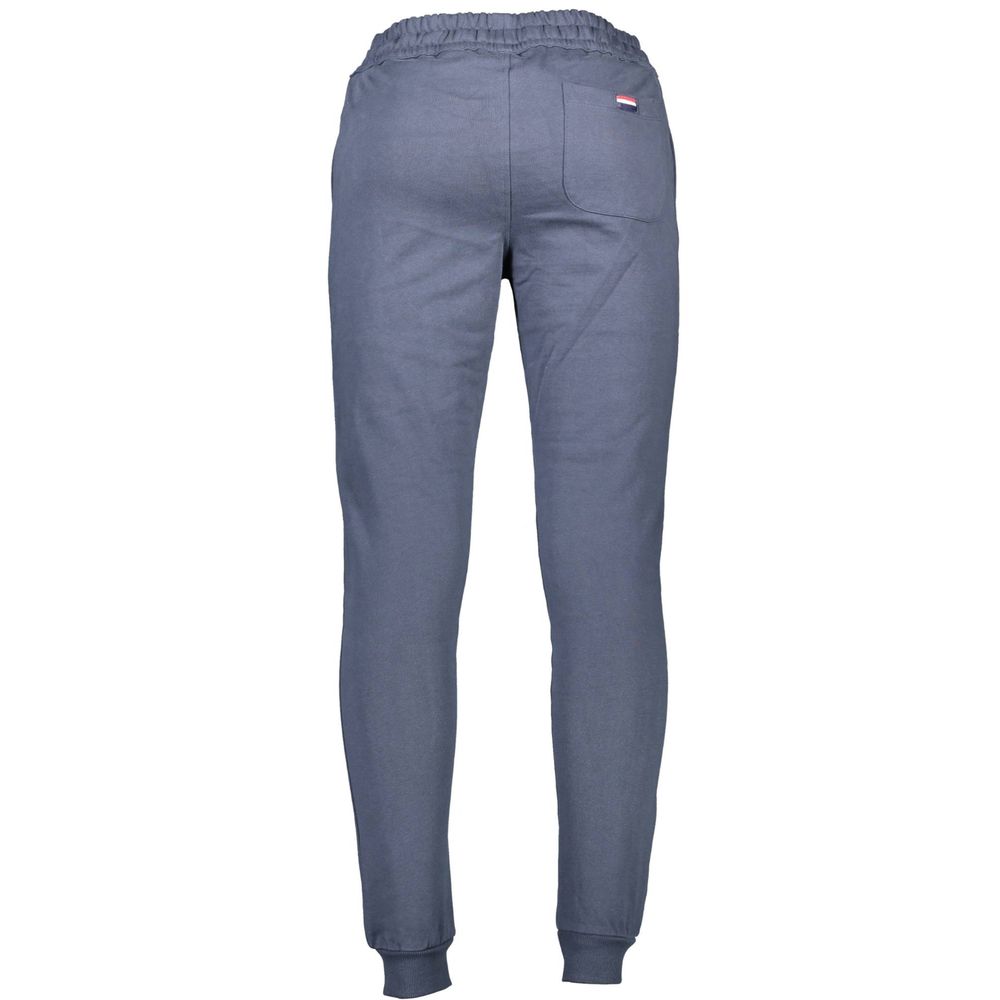 Blu Cotton Men Sport Trouser