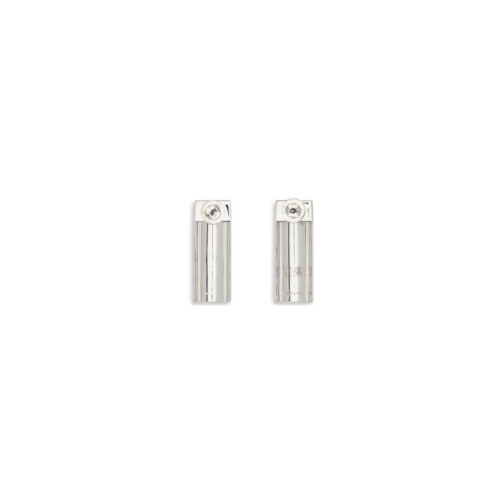 Silver Brass Earrings