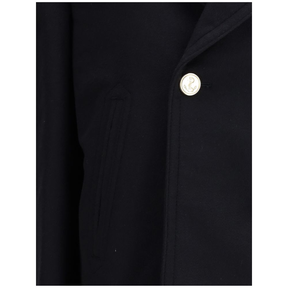 Blue Fabric Coat