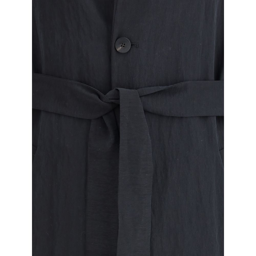 Black Lyocell Coat