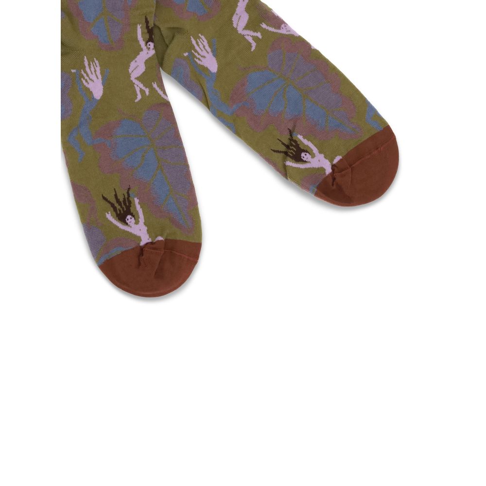 Bicolor Cotton Socks