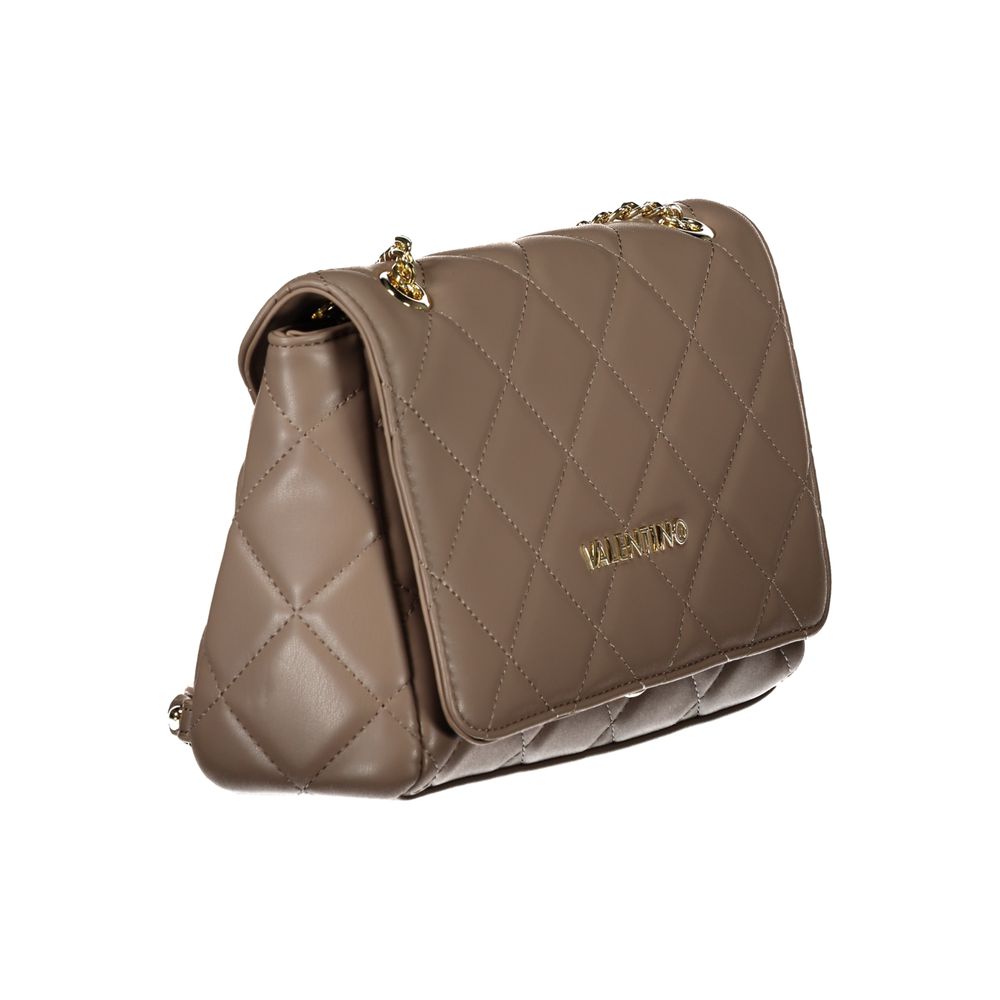 Marrone Poliuretano Women Handbag