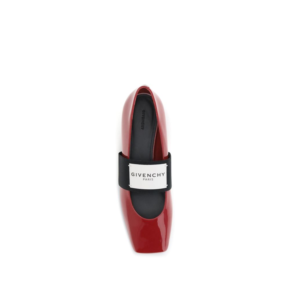 Multicolor Leather Ballet Flats