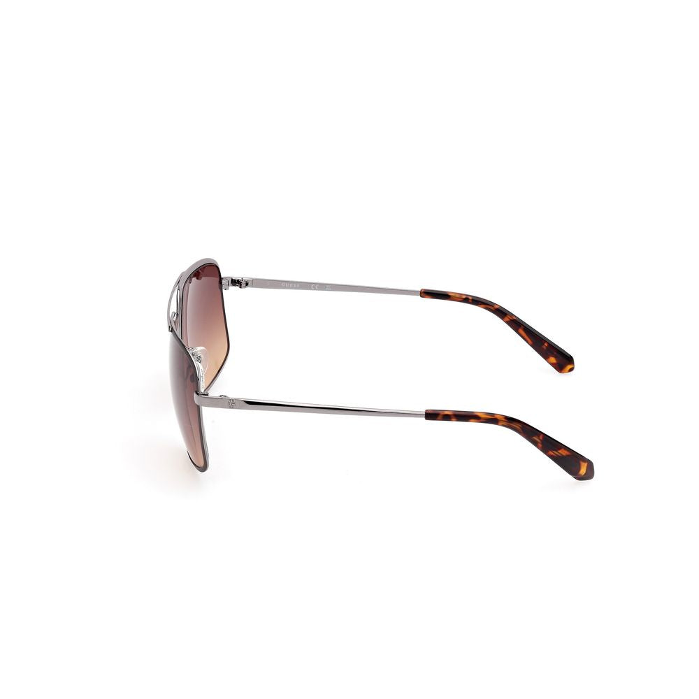 Gray Metal Sunglasses