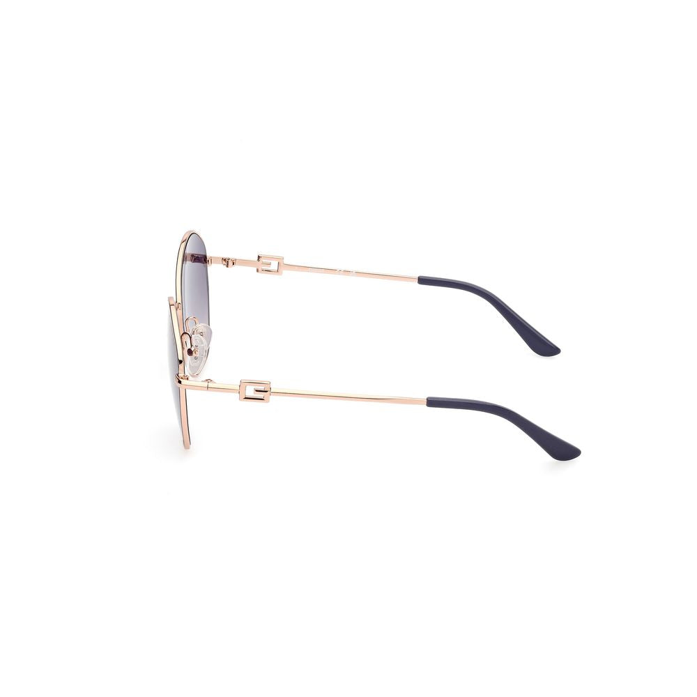 Gray Metal Sunglasses
