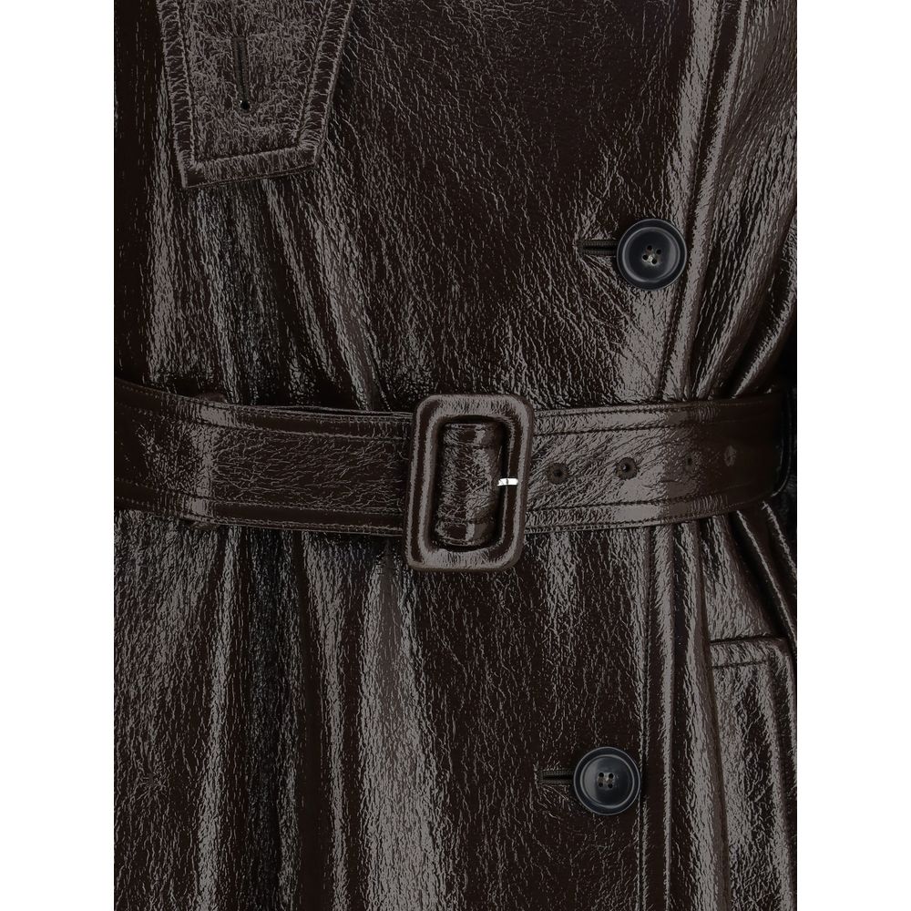 Brown Cotton Coat