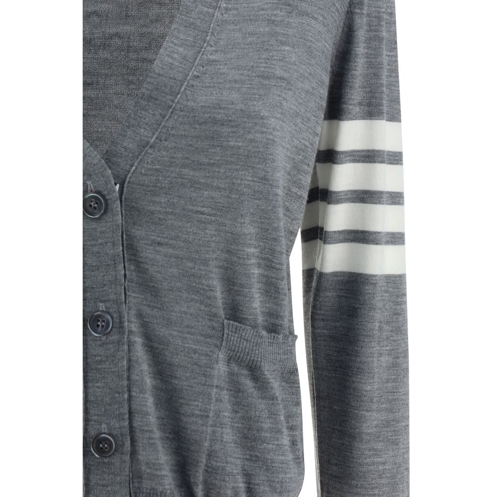 Gray Merino Wool Polo Shirt