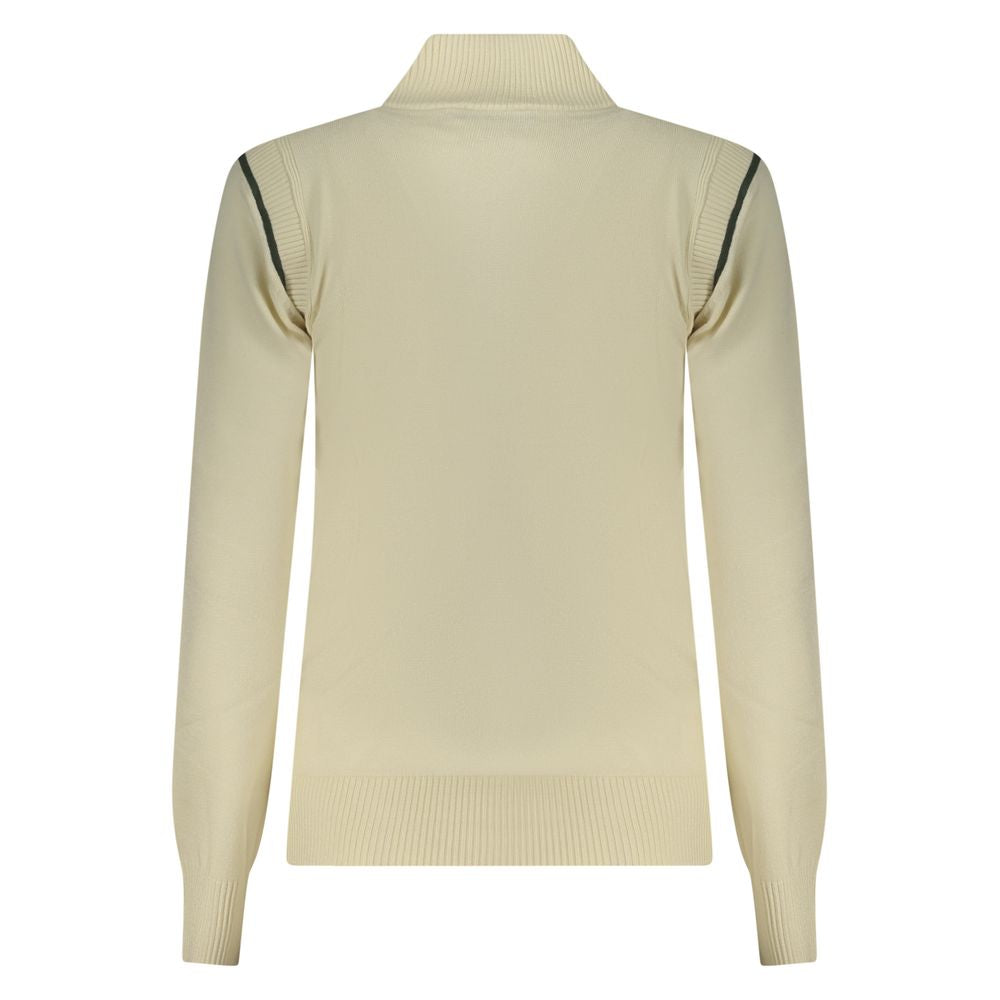 Bianco Viscosa Donna Maglia