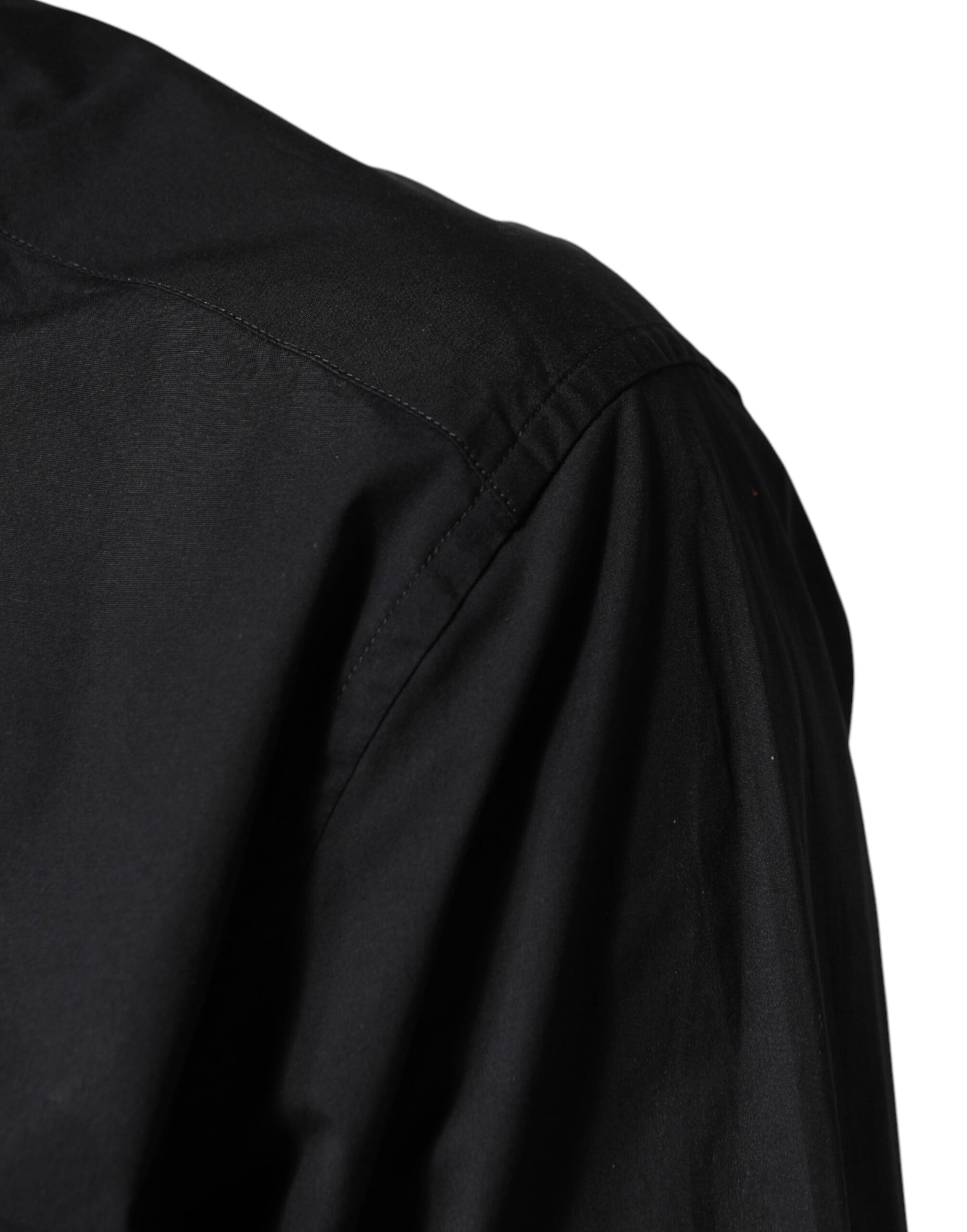 Black GOLD Cotton Men Dress Formal Shirt