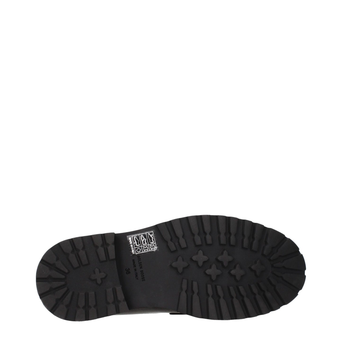 Black Leather Slip-On Loafers