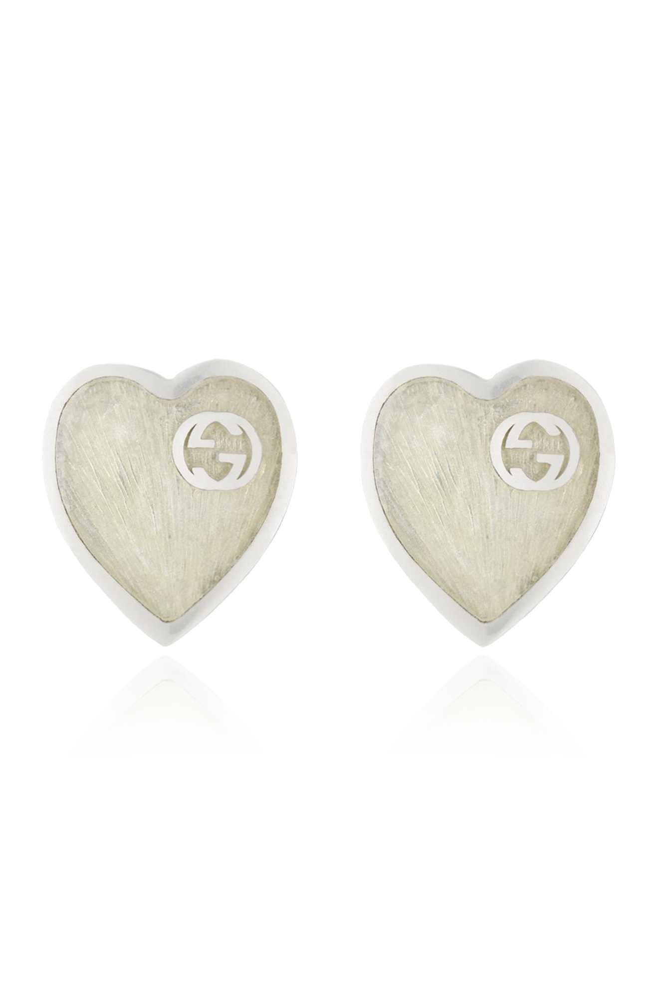 Orecchini Gucci a Cuore in Argento 925