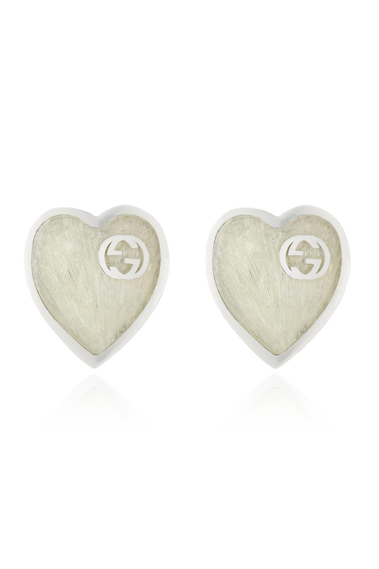 Orecchini Gucci a Cuore in Argento 925