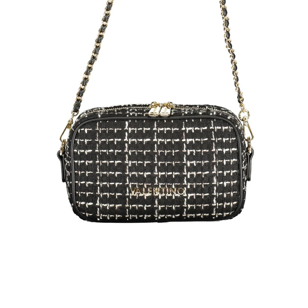 Nero Polyurethane Women Handbag