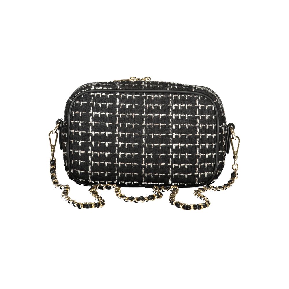 Nero Polyurethane Women Handbag