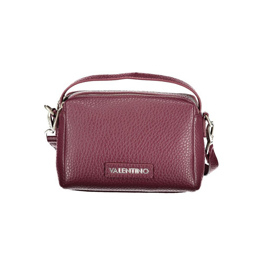 Rosso Polyurethane Women Handbag