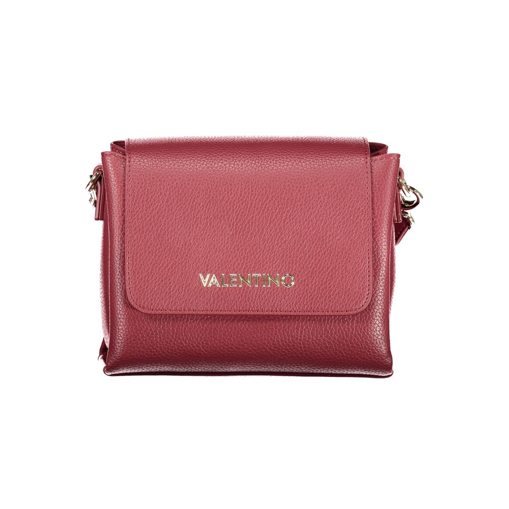 Rosso Polyurethane Women Handbag
